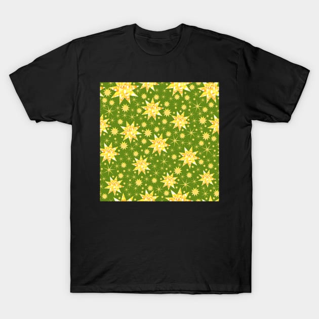 Sundazzle on Green Repeat 5748 T-Shirt by ArtticArlo